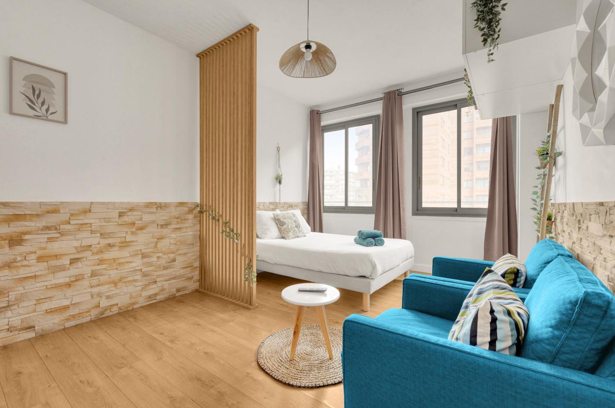 Apartamento Le Boheme Chic - Cosy - Metro & Gare
